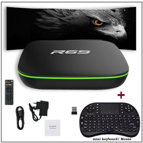 Android Box With Keyboard/Mouse Combo