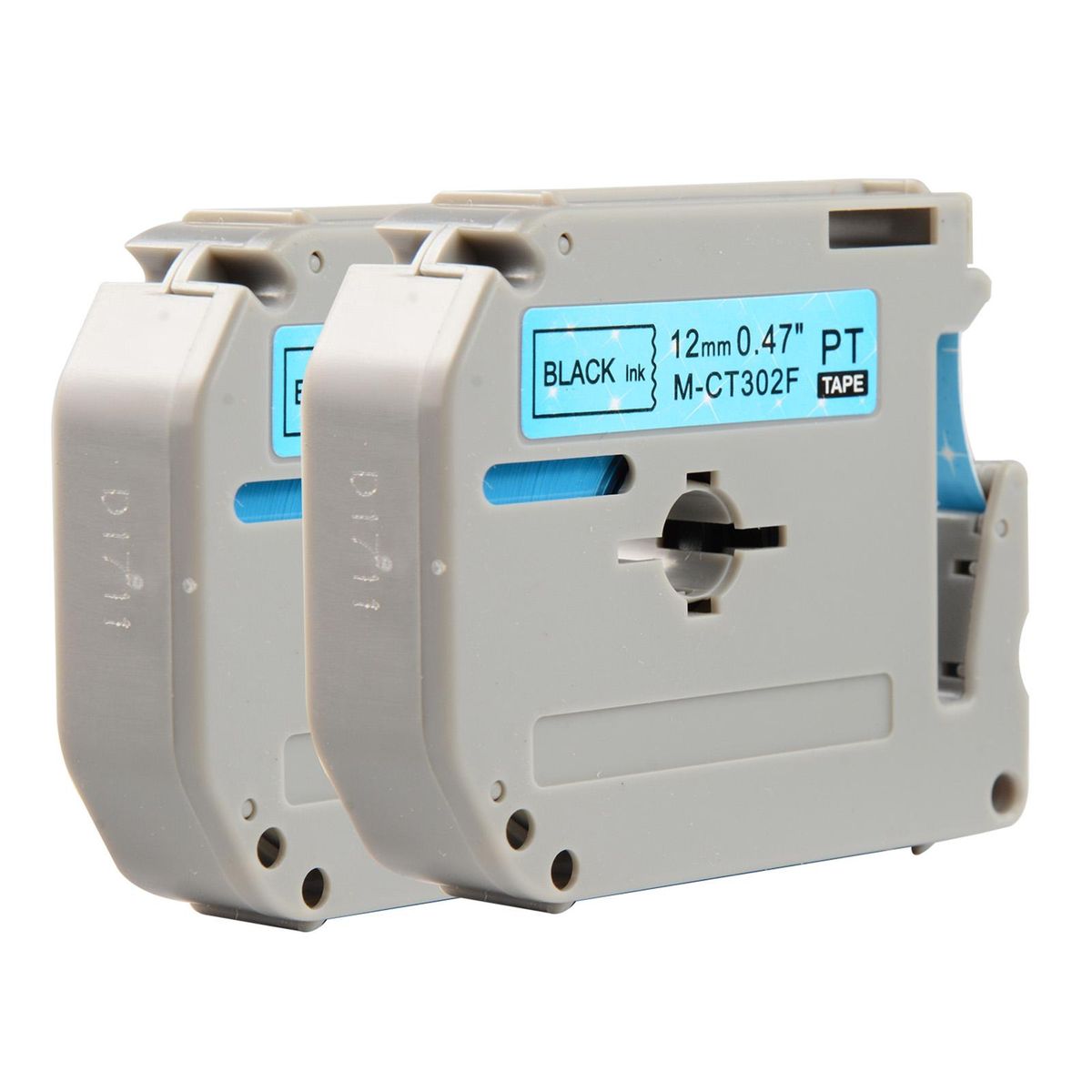 2 Rolls Self-Adhesive Label Tape Cartoon Series Label Maker Tape Laminated 0.47 Inch(12mm)x26.2 Feet(8m) Waterproof and Oil-Proof Compatible with Brother PT-65 Label Printer for Home Office Organization Cable