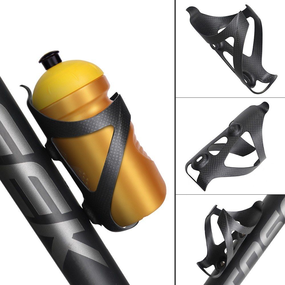 Super Light 3K UD Cycling Carbon Fiber Bicycle Bottle Cage