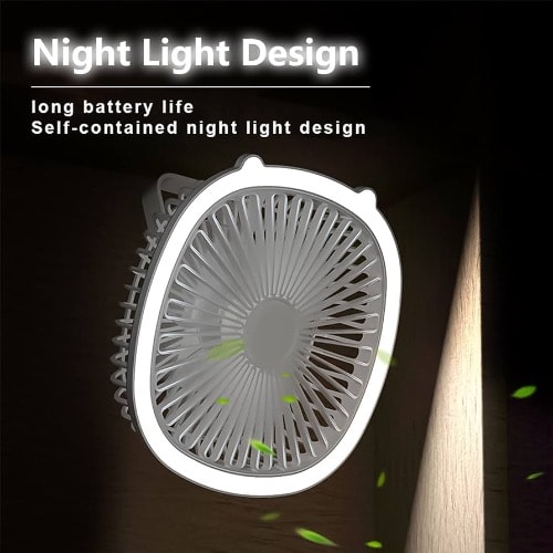 Table Fan With Light / Desktop Fan