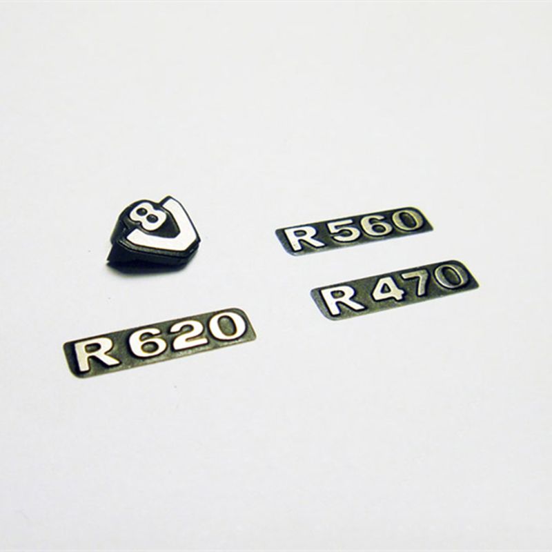 Metal Logo Trucks R470 R620 R560 56323 56318 Logo For 1/14 Tamiya Tractor