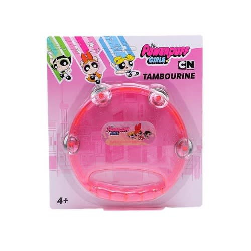 Powerpuff Girls Tambourine, Pink
