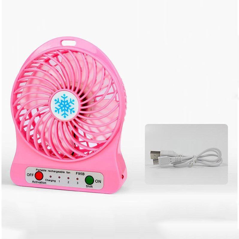 Home Desk 3 Mini Air Cooler Speed Cooler Office Portable Summer Adjustable Rechargeable Fans 1PC USB Fan Fan