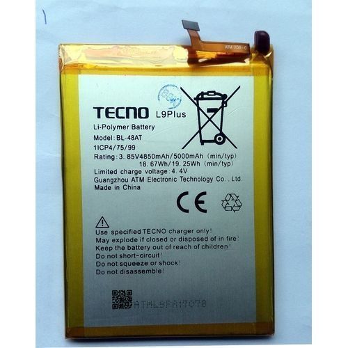 Replaceable Genuine Battery For Tecno L9 Plus