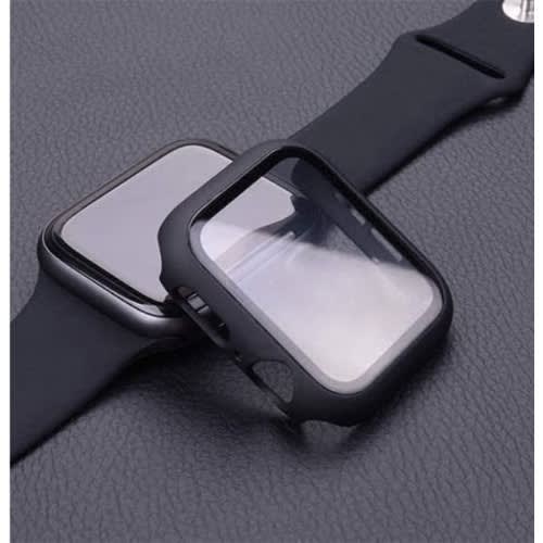 Case With Built-in Tempered Glass Screen Protector 44mm For Smartwatch..