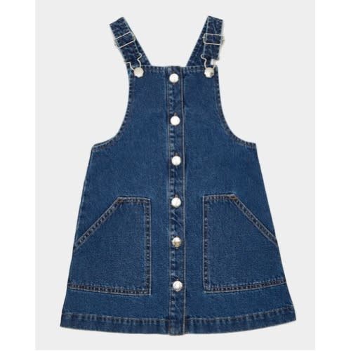 Denim Dungaree Dress
