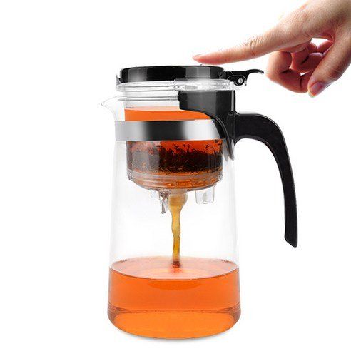 Caferia One Touch Glass Teapot CT2