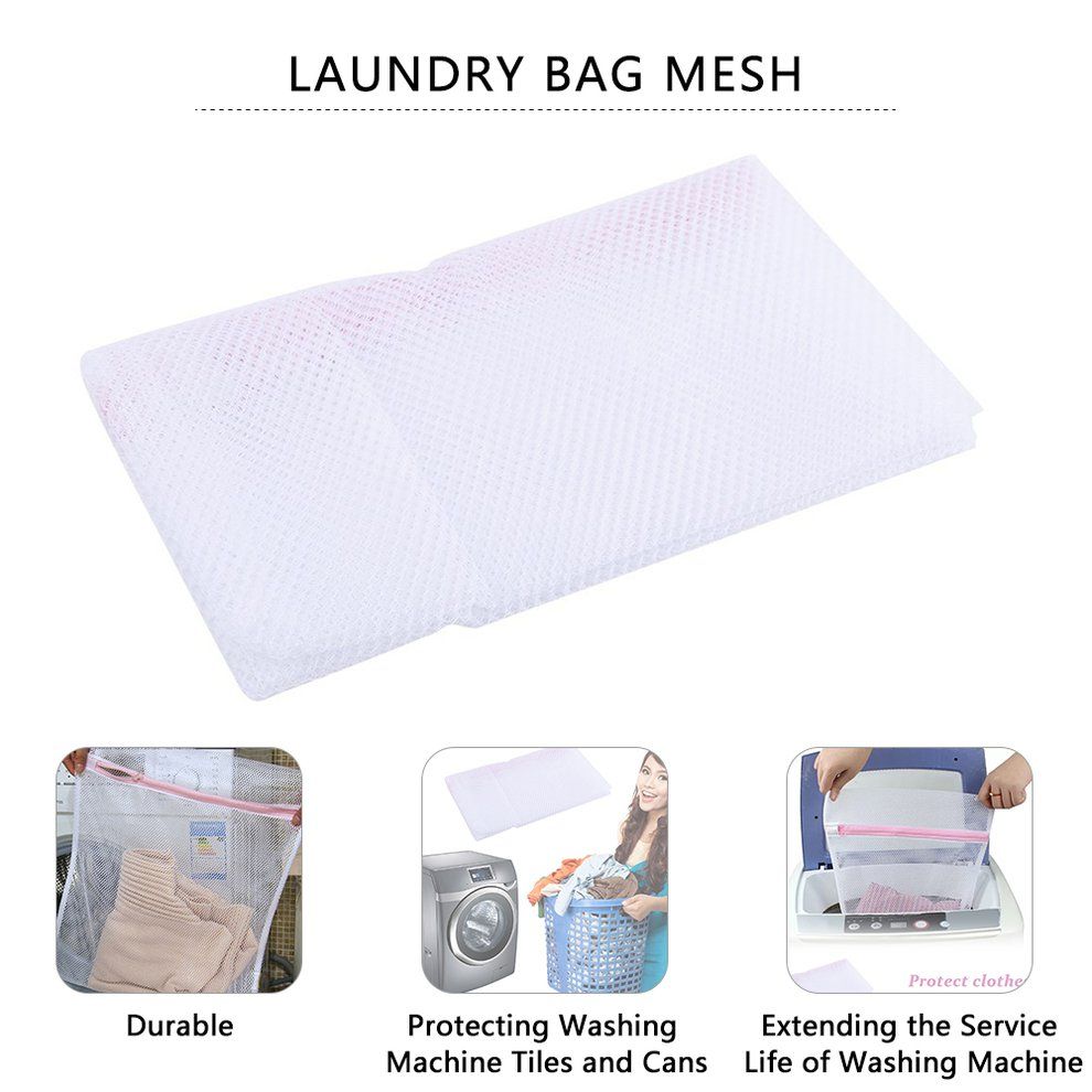 Zippered Mesh Laundry Wash Bags For Delicates Bra Lingerie Socks Underwear