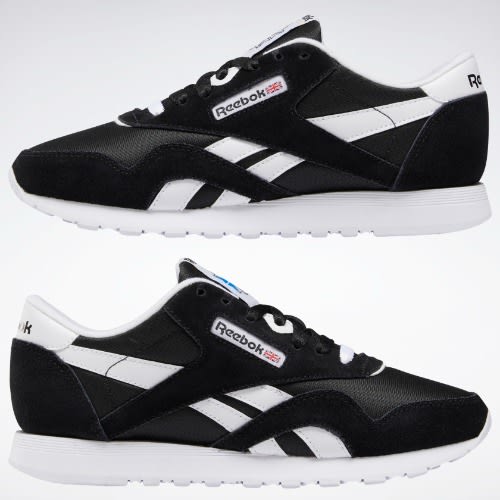 Ladies Lace Up Sneakers- Black&white