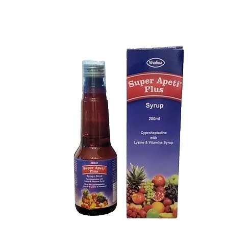 Shalina Super Apeti Plus Fast Gain Weight Vitamins Syrup - 200ml