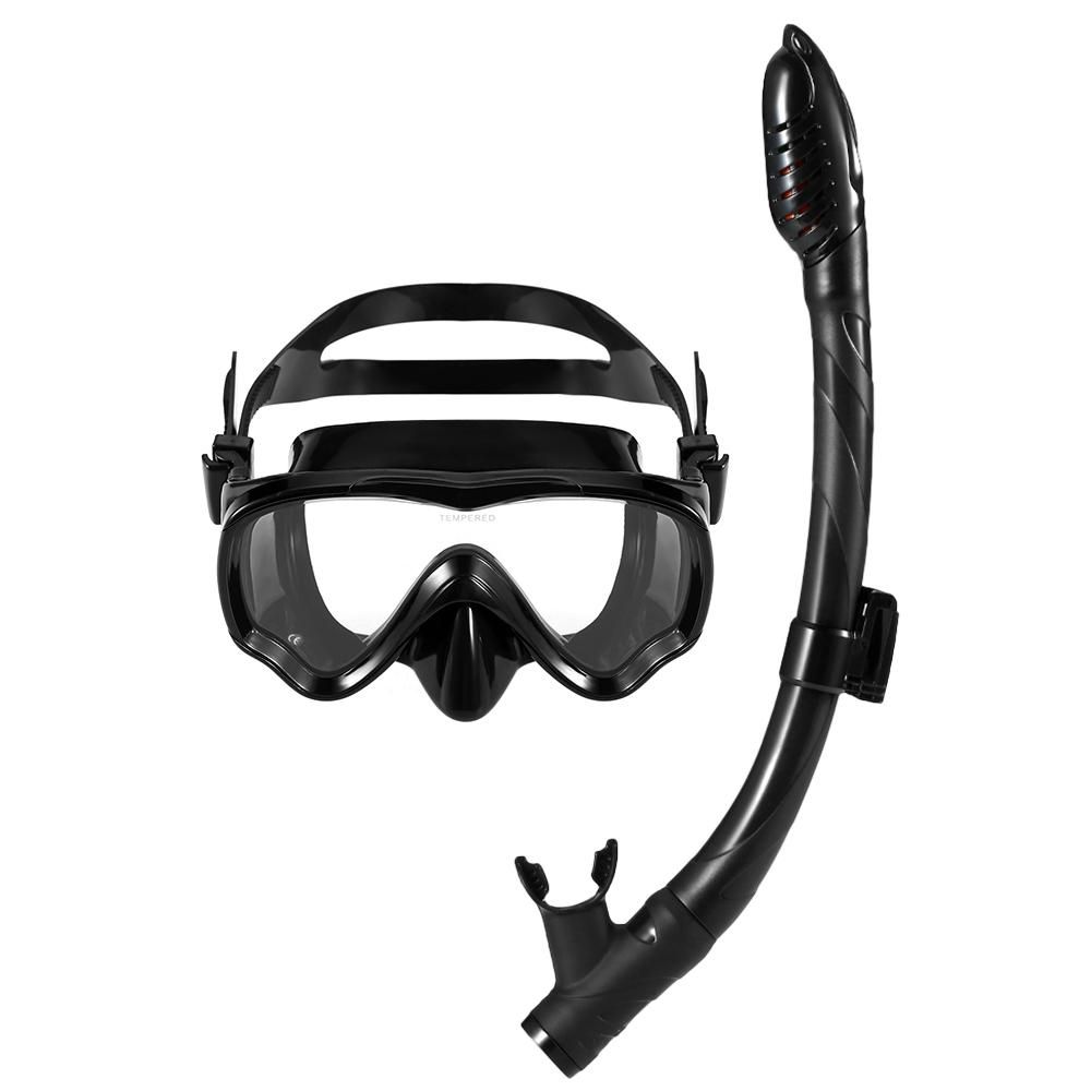 Kids Scuba Diving Mask Tube Set Snorkeling Mask Goggles Glasses Diving Swimming Dry Snorkel