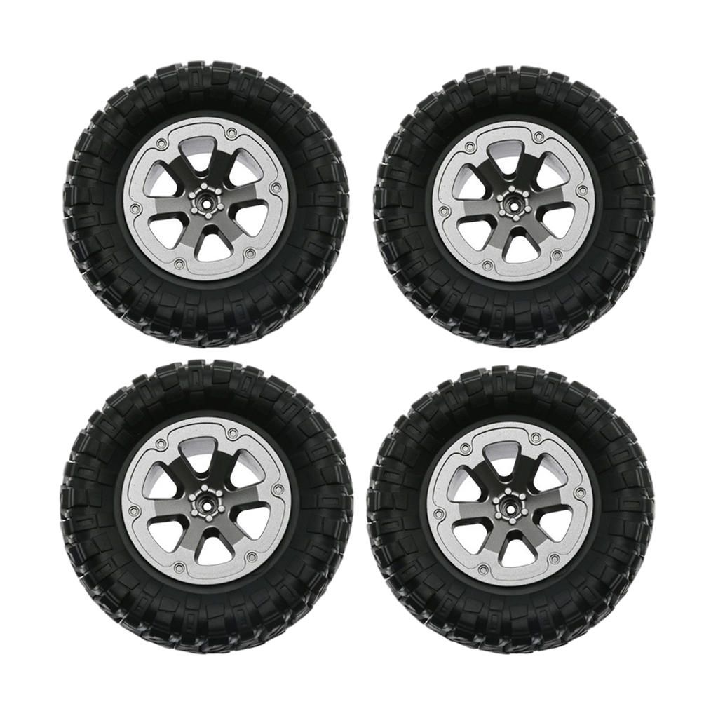 Rubber RC Car Tires Buggy Car Hobby Replacement Off Road For WPL 1:16
