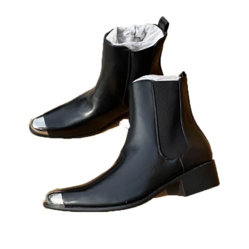 Men Professional Working Shoes Boot-Black