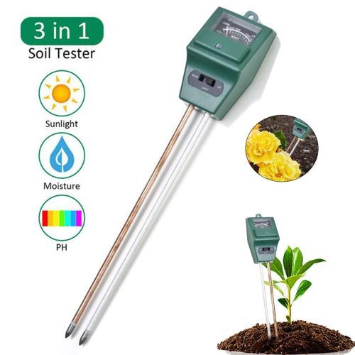 Soil Water Moisture Light PH Meter Tester Digital Analyzer Test Detector For Plant Flower Hydroponic Garden PH Tools