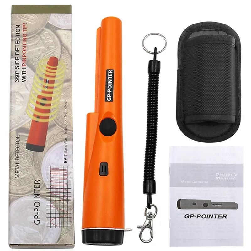 Handheld Metal Detector 360 Degree Search Pinpoint Metal Finder