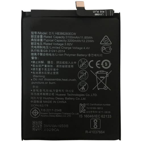 Replacement Battery For Huawei Honor 9 Hb386280ecw