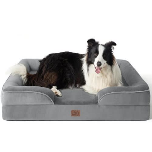 Bedsure Orthopedic - Washable & Supportive Foam Pet Couch Bed
