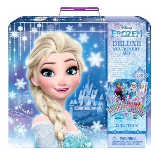 Frozen Ii Deluxe Art Supply Activity Set With Metal Carry Case -200pcs - FST