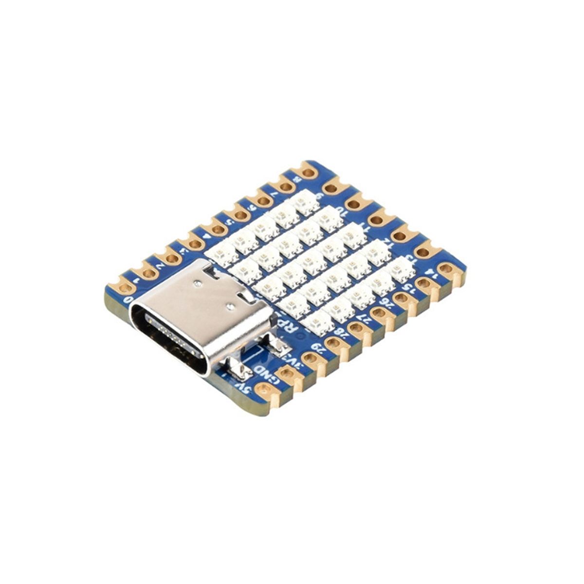 Rp2040-Matrix Mini Development Board with 5X5 Led Matrix on Board Rp2040 Dual-Core Processor