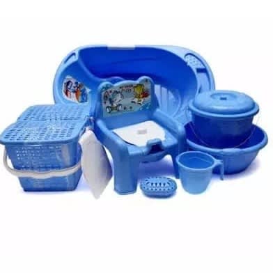 Baby Bath Set - Sky Blue