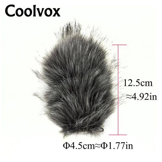 Windproof Sweater For Interview Microphone Camera Outdoor