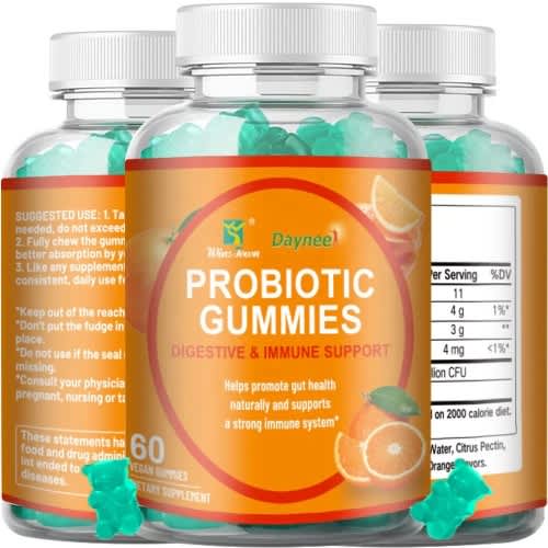 Probiotic Gummies  For Digestive & Immune Support - 60 Gummies