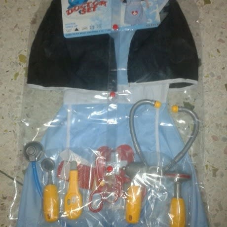 Blue Nurse Career Costume