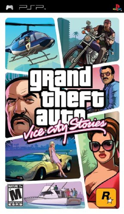 Grand Theft Auto Vice City Stories - PSP Game