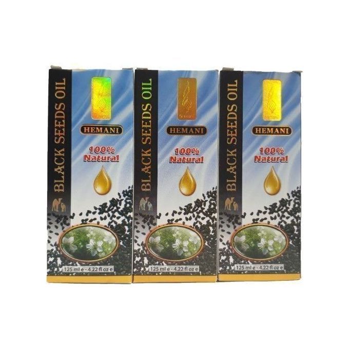 Black Seed Oil (125ml) - Pack Of 3pcs