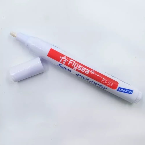 5pcs Diy Waterproof Strong Coverage For Falling Off Tile Gaps - White