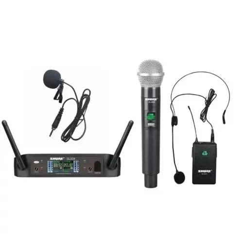 Shure Slx4 Lavalier & Handheld Professional Wireless Microphones