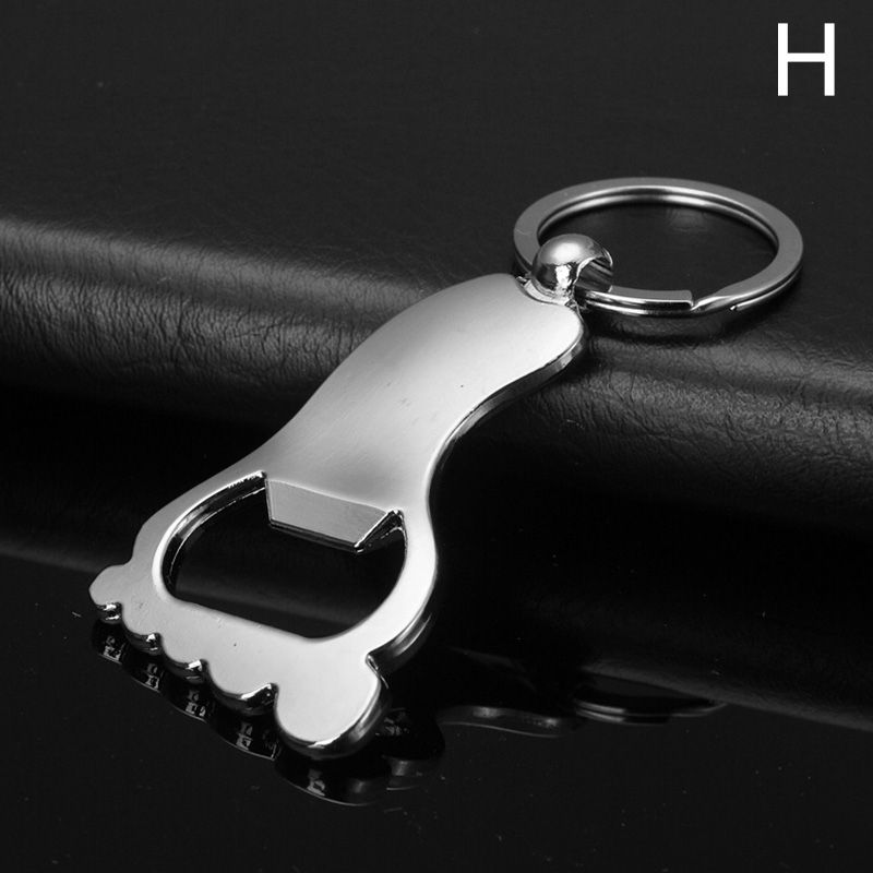 Music Lover Gift Guitar/Shark Shape Pendant KeyChains Beer