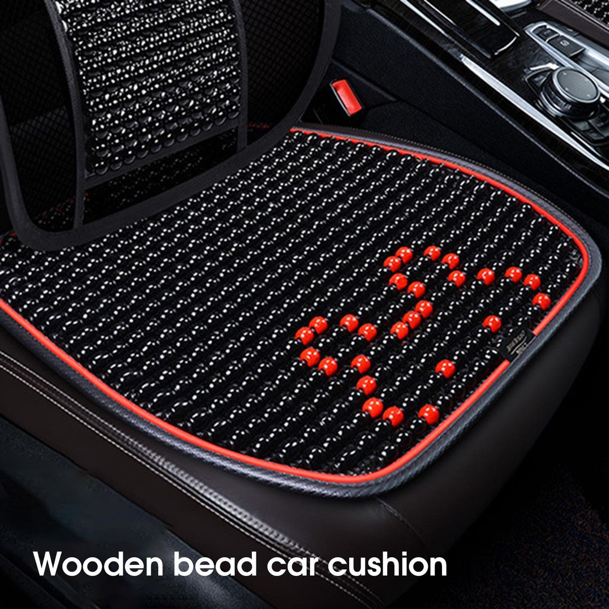 Seat Cover Summer Car Seat Cushion Cover Black