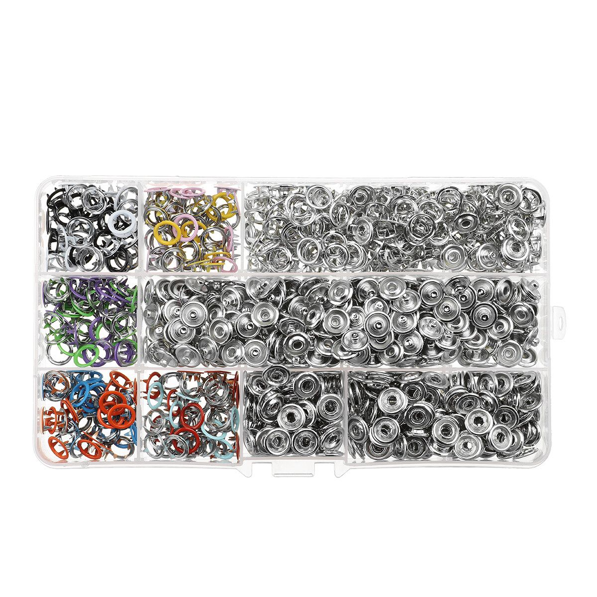 Solid Five Claw Buckle And Pliers Suit Combination Children's Button Steel 250pcs