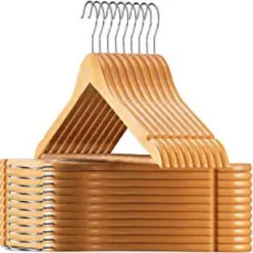 Wooden Hanger - 20 Pieces