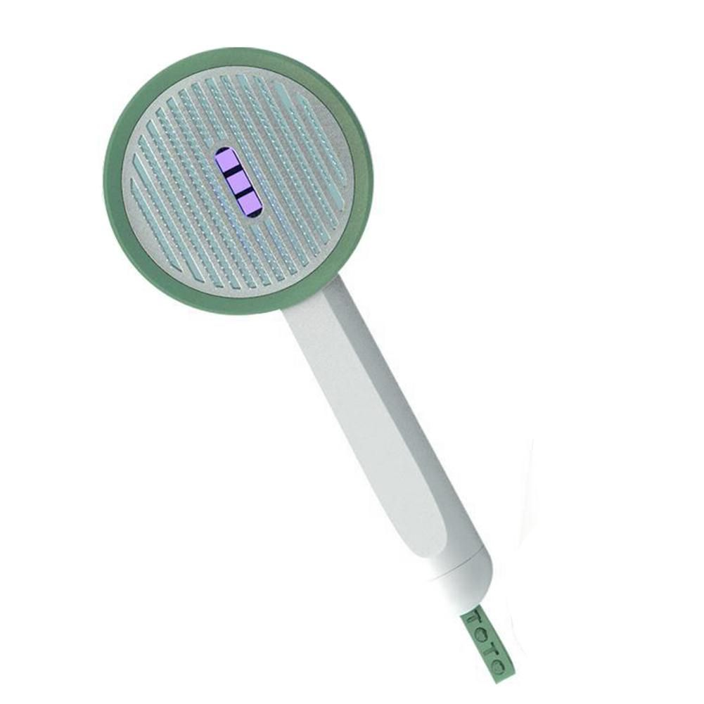 Pet Hair Remover Comb Brush UV Light Pet Grooming Brush