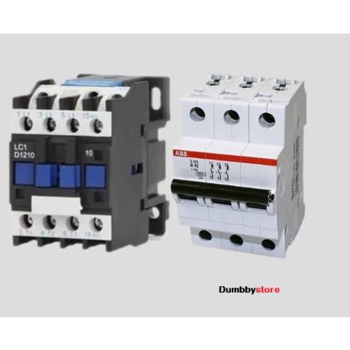 Telemecanique Contactor - 50A With Abb 3 Poles Mcb 100A