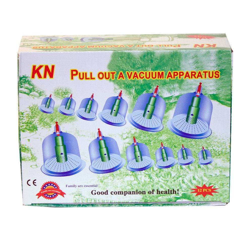 Medical Relaxation Massage Kit Massage Set Body Portable Cupping Vacuum Cupping Body Therapy Chinese Set 12Pcs Set