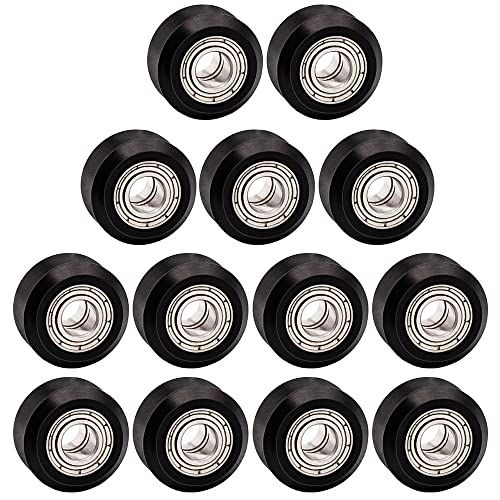13pcs Of Pack Small POM Pulley Wheels Plastic Linear Bearing