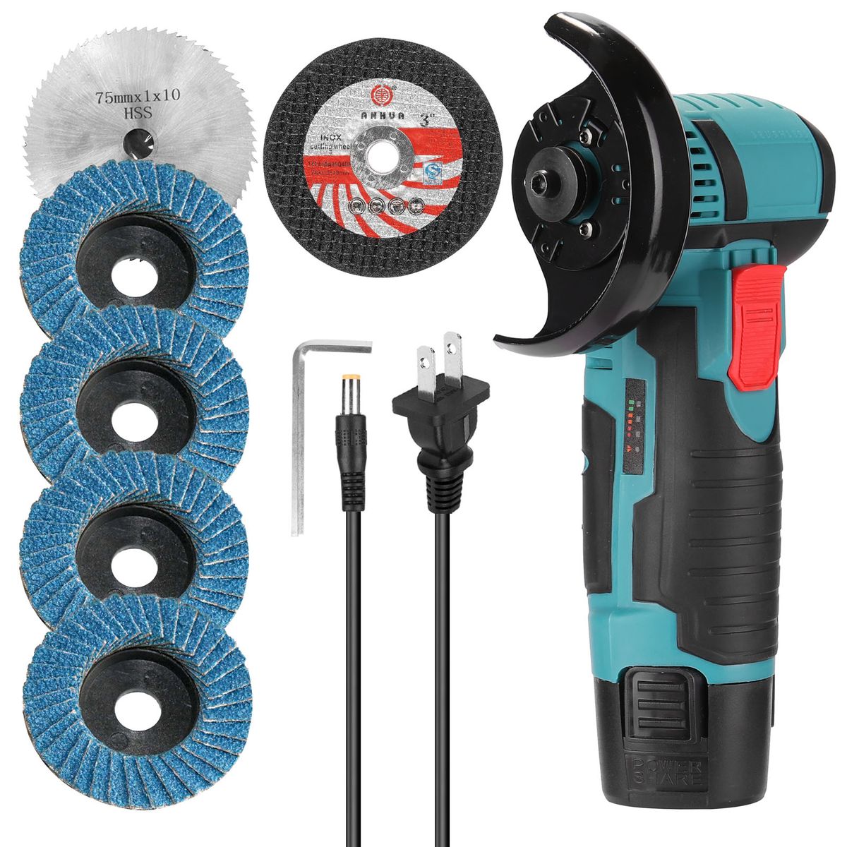 19500rpm Electric Grinding Tool Multifunctional Cutter For