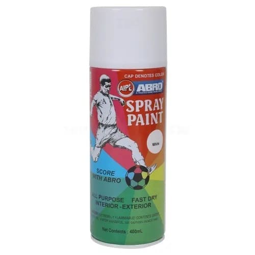 Fast Dry Spray Paint - White - 400ml