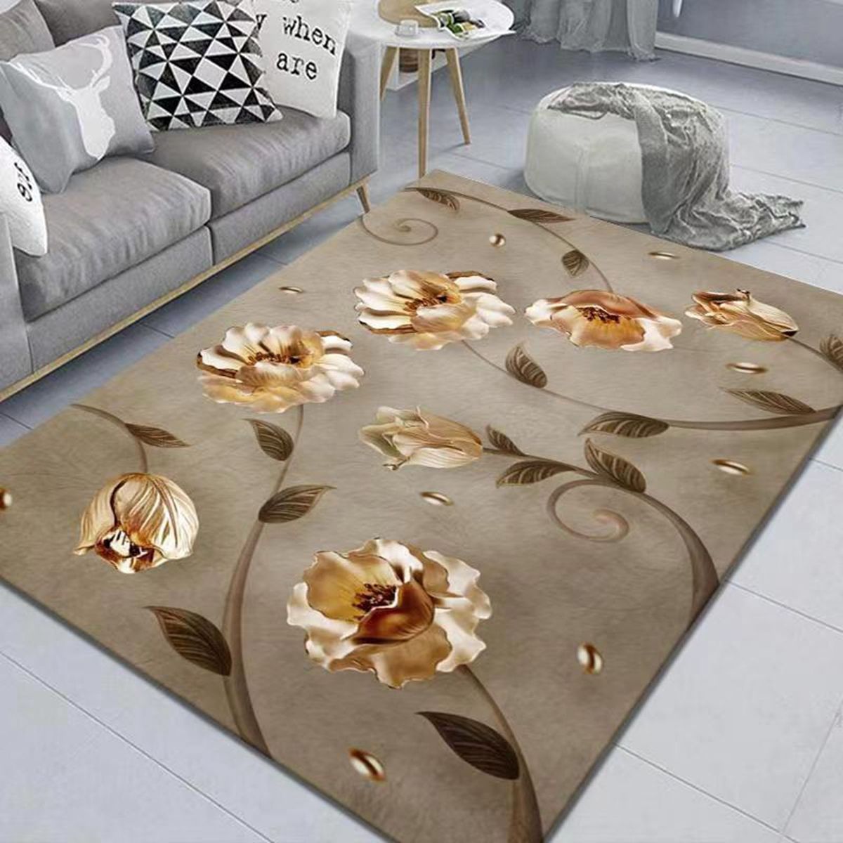 Stylish Flannel Center Rug / Carpet 80*120cm