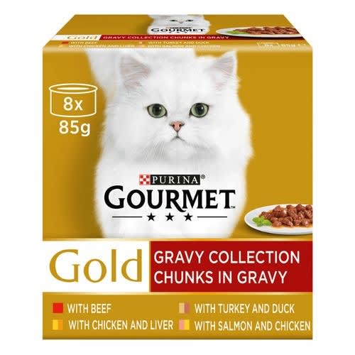 Gourmet Gold Chunks in Gravy Collection  - 8x85g