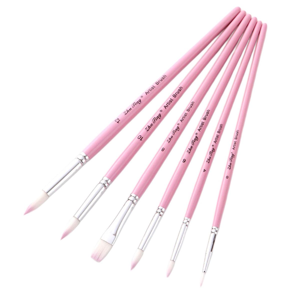Round Watercolor Paint Brushes High Quality Nylon