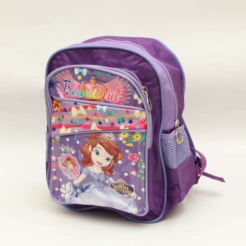 Sofia Cartoon School Bag For Kids - (26cm*13cm*32cm)