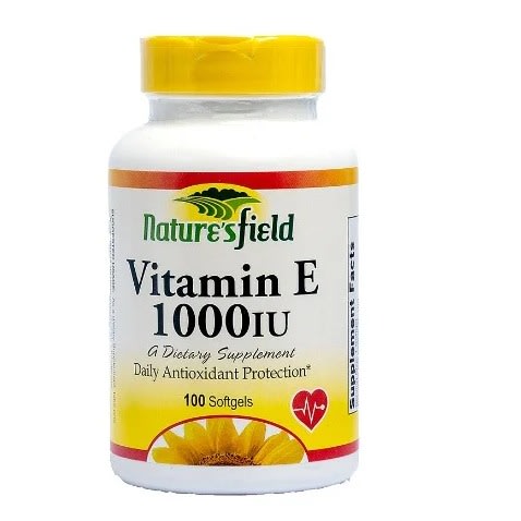 Vitamin E 1000iu - Support Immune & Powerful Antioxidant - 100caps
