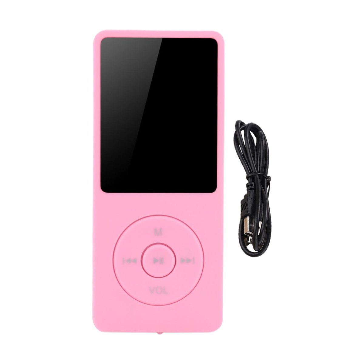 Mp4 Player with 16gb Memory Portable Mp4 Player with Built-in Speaker Pink