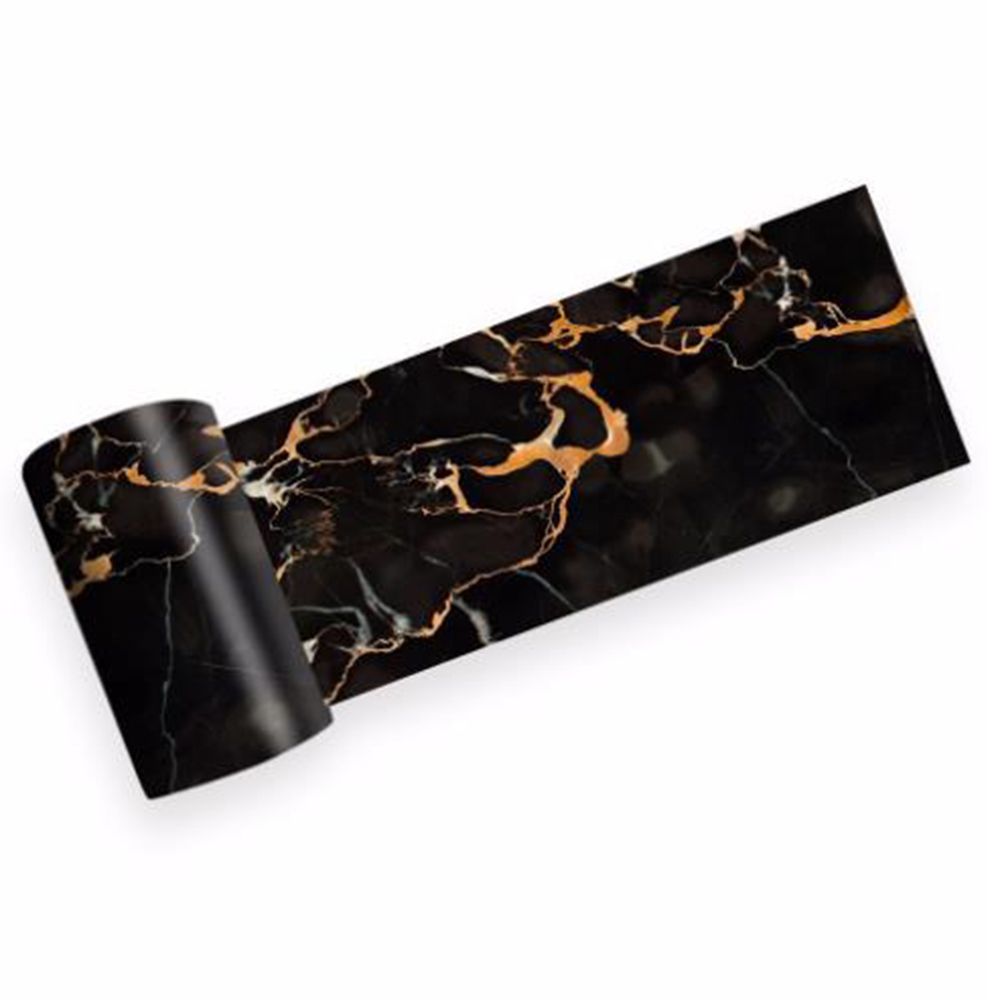 1 Roll Tile Sticker 10x200cm Pvc Marble Self 3D Adhesive Bathroom Kitchen Wall Stair Floor Border Tile Sticker-Type 1