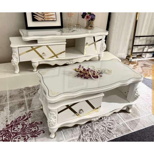 Modern TV Console And Centre Table With Drawer