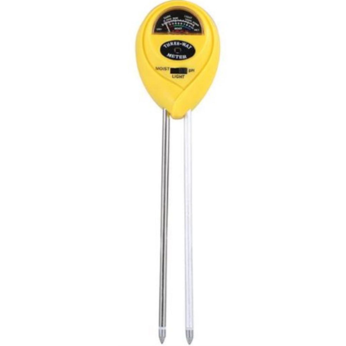 Moisture Meter Illuminance Detector PH Moisture Yellow